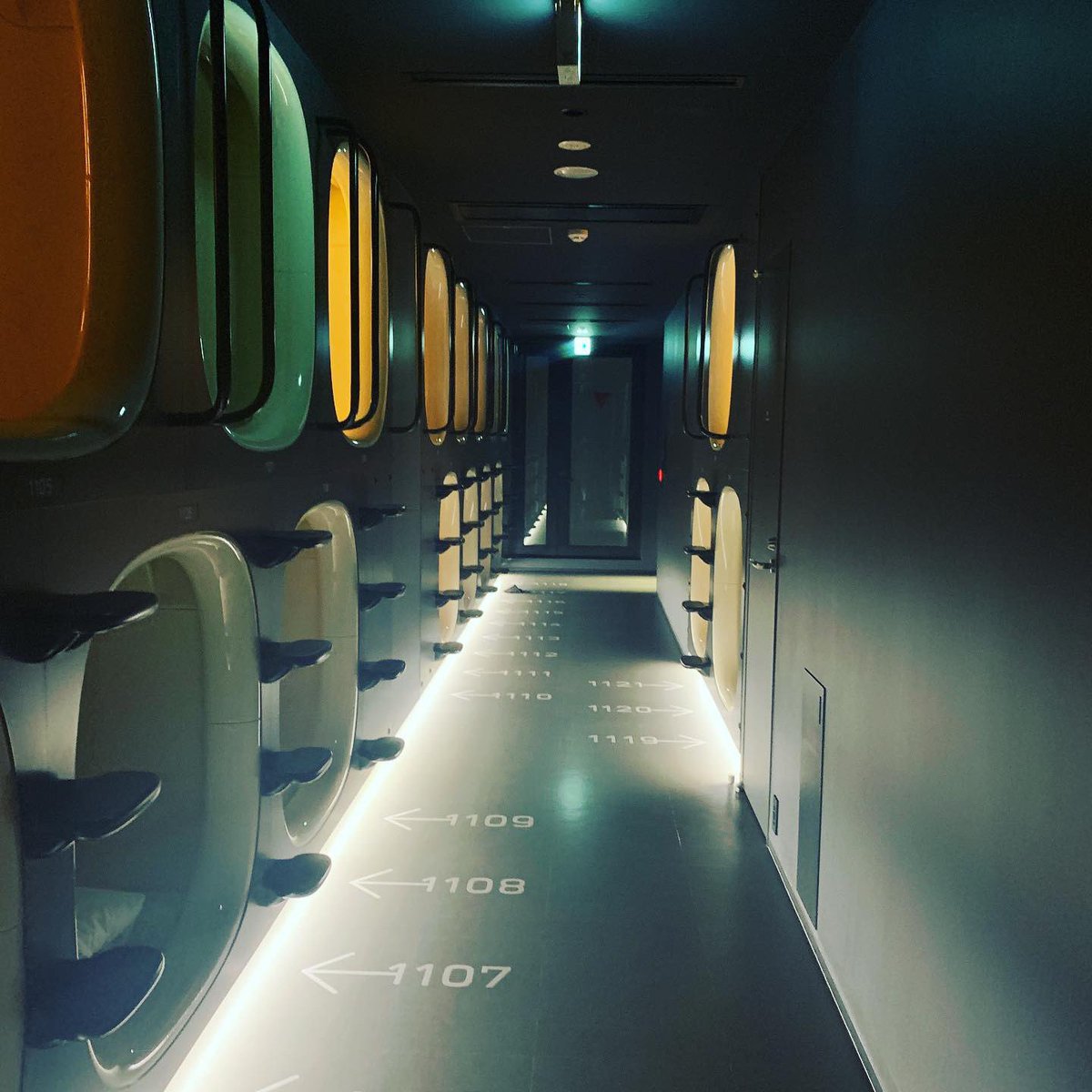Farmerswifetash's tweet photo. Last night we arrived in Tokyo and stayed in a Capsule Hotel near the airport - a typical experience when traveling in Japan. At the airport again, bound for Obihiro where we will do some farm visits and see a farmers market #nuffield2019 #nuffieldaustralia #JapanGFP19 #japangfp https://t.co/IqMUq8Gi3I