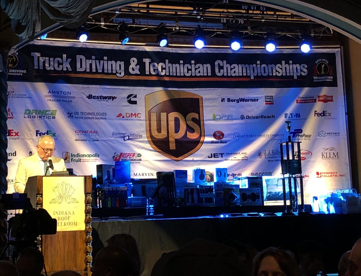 Proud UPS’ers at the IMTA Truck driving Championships!