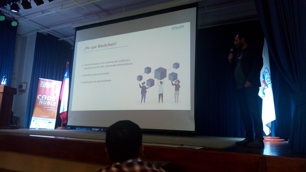 mvalenzuelavega's tweet image. #DevOpsBci #CodeÑuble Blockchain!!