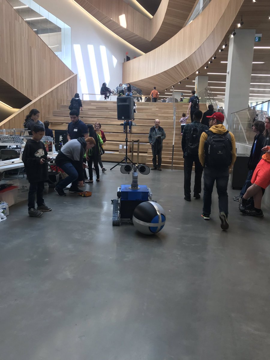 So many amazing projects &amp; creations on display <a href="/MakerFaireYYC/">Calgary Maker Faire</a> today from schools all over Calgary! Amazing opportunity to showcase student innovation &amp; creativity - this is where learning comes alive! <a href="/MandelaUnited/">Nelson Mandela HS</a> <a href="/WOMitchellES1/">WO Mitchell E.S.</a> #WeAreCBE