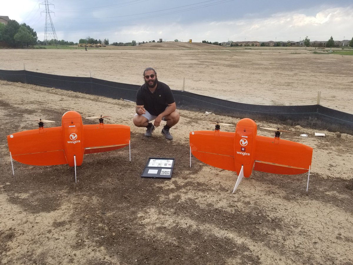 fixedwingsingh's tweet image. Vertical Takeoff And Landing = best of both worlds.  Its lighter than it looks untill you add two batteries and some awsome payloads. #wingrta #mappingdrones #flylikeabird