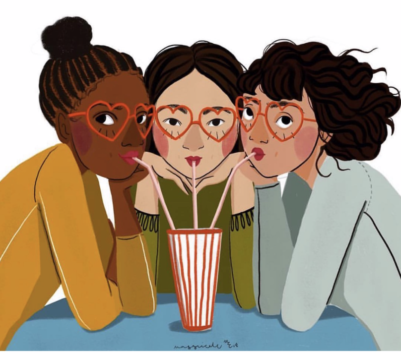 Happy National Best Friends Day! Spread the love to your girl gang today and tag them below 💕
⠀⠀
Repost @maggiecoledraws