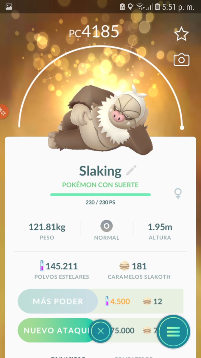 kevan357's tweet photo. Capturas de hoy en el día de la comunidad de pokemon Go
#PokemonComunityDay #pokemongo🎮 #pokemongo #shinypokemon #Variocolor #diadelacomunidaddepokemongo #diadelacomuna #pokemonshiny #slakothshiny #slakothcommunityday #go #KMGo #capturaspokemon https://t.co/IdyI9mDDfb