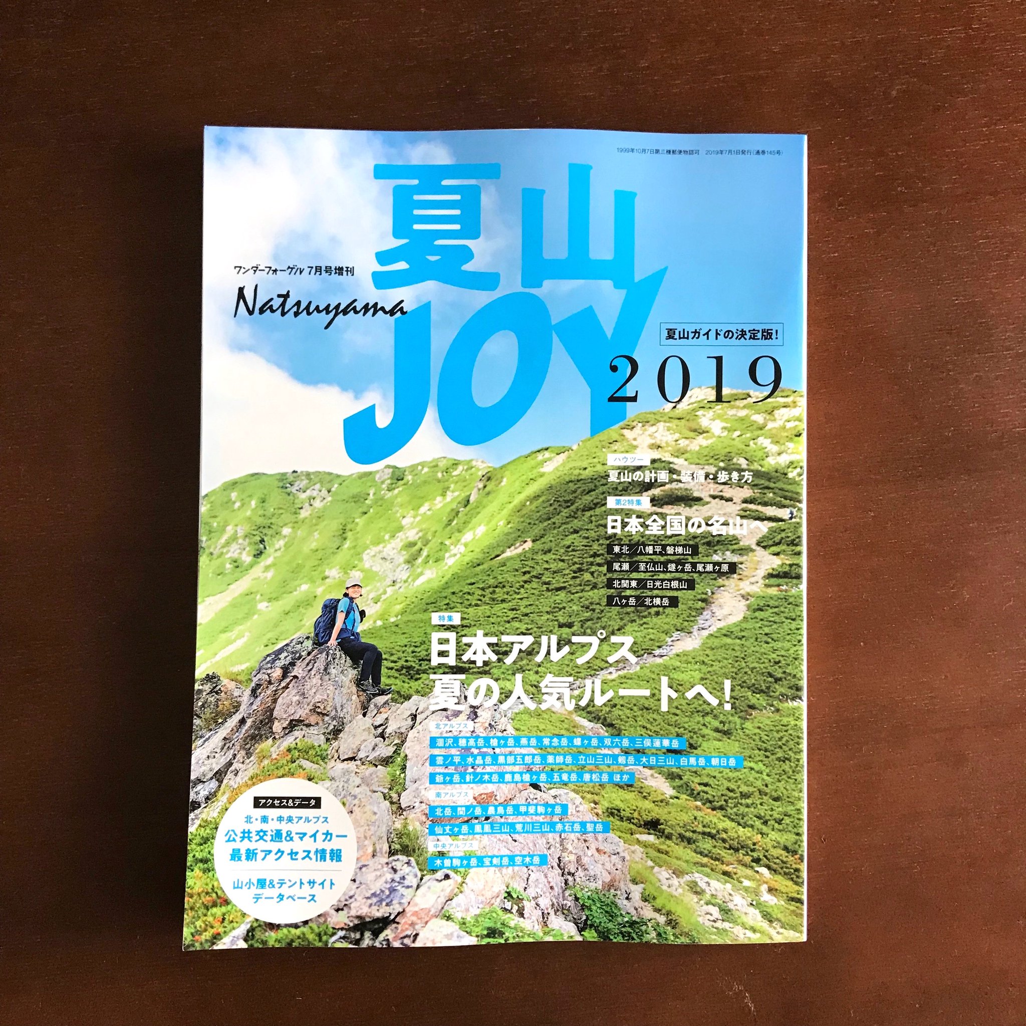 中村隆 夏山 Joy 19 山と渓谷社 扉の絵を描きました デザインは尾崎行欧さんです ありがとうございました 夏の尾瀬 行きたいなぁ