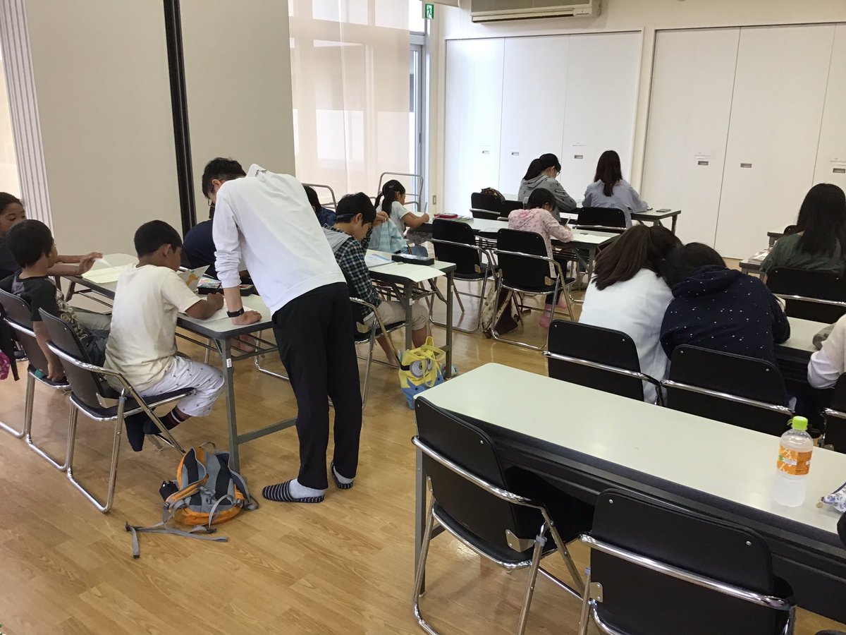今日のひばり学校は南台団地集会所です。