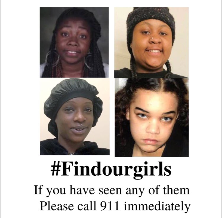 Hundreds of young black girls go missing and the media portrays them as “runaways” instead of bringing more awareness to this issue. Please take the time to look throught it and RT would be appreciated. Let’s work together to find these girls #findourgirls #missingblackgirls