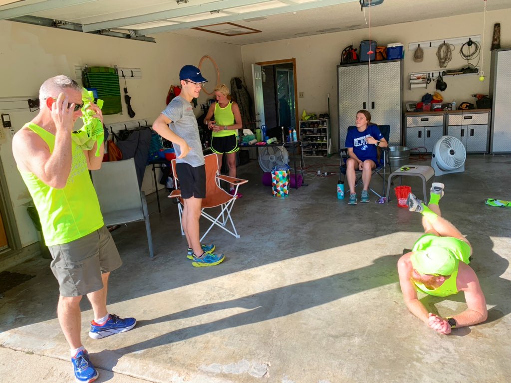 theswedlund's tweet photo. Update: Hunter has completed his 12 hour run and logged an impressive 51.27 miles! https://t.co/L3SbIHbaLI