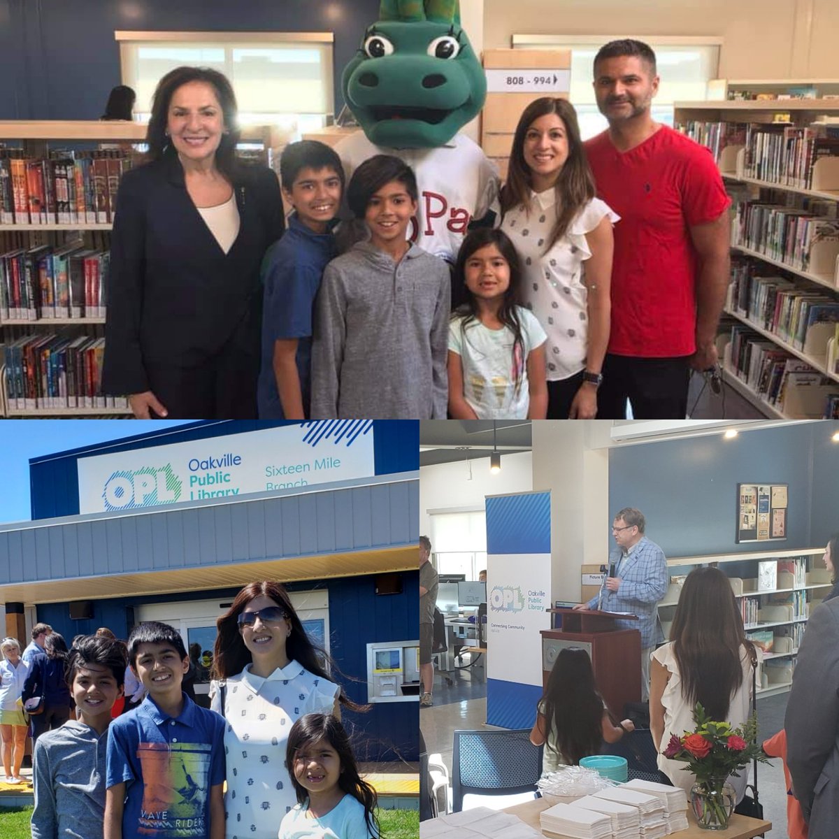 navnandaward7's tweet photo. Grand opening of the Oakville Ward 7 Sixteen Mile branch library. A great turnout from residents and all levels of Government. Thank you to the Library board for hosting a wonderful event. @Effie_ONB @CouncillorKnoll #OakvilleNorth #oakvilleward7 #NOW7 #onpoli https://t.co/zX924XRs7k