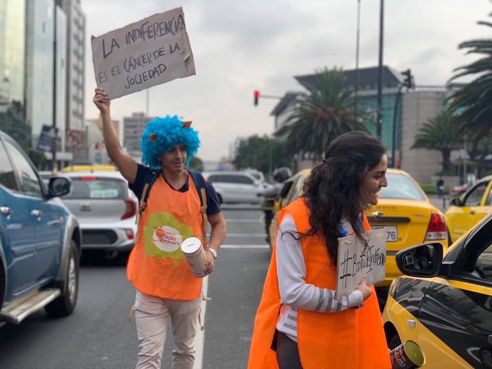 WilsonMerinoR's tweet photo. Nuestro agradecimiento para todos los voluntarios que han hecho posible esta campaña. Imparables que han salido a las calles para que el mensaje de #BastaDeIndiferencia llegue a todas partes. https://t.co/VgxdPZzDJh
