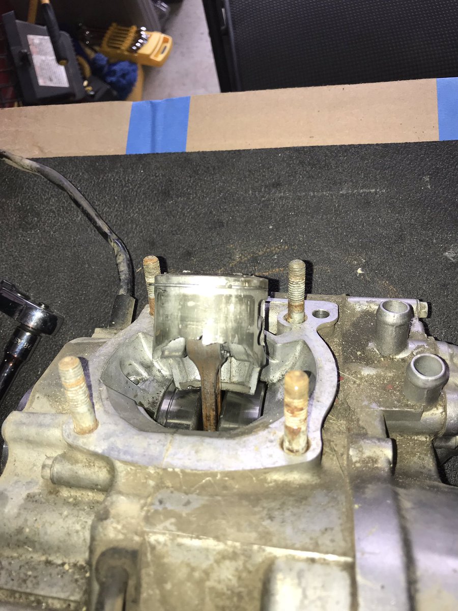 MLG_Loco's tweet image. Bottom end blown, top end gouged and clapped out to the max. #projectBuild