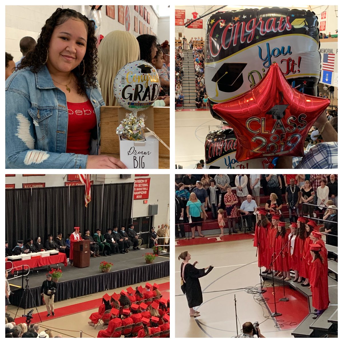 _SalemHigh_'s tweet photo. Moments from #SHSGraduation, a wonderful celebration of the Class of @SalemHigh2019... #conGRADulations #realworldready @SalemSchoolsk12 https://t.co/zG65w2KxX1