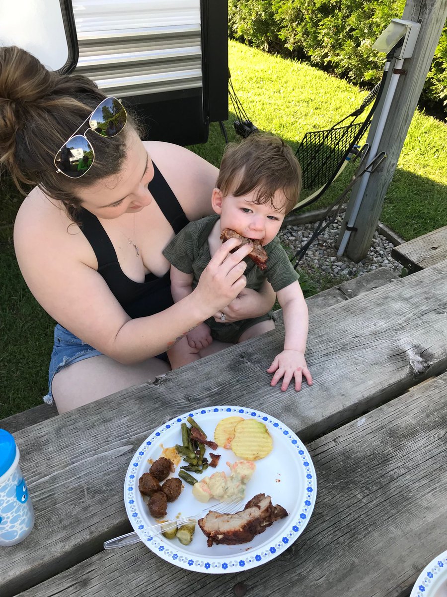 tim_feeney's tweet photo. You know when grandpa’s ribs r good when he has to eat them himself https://t.co/UOPLonfw0k