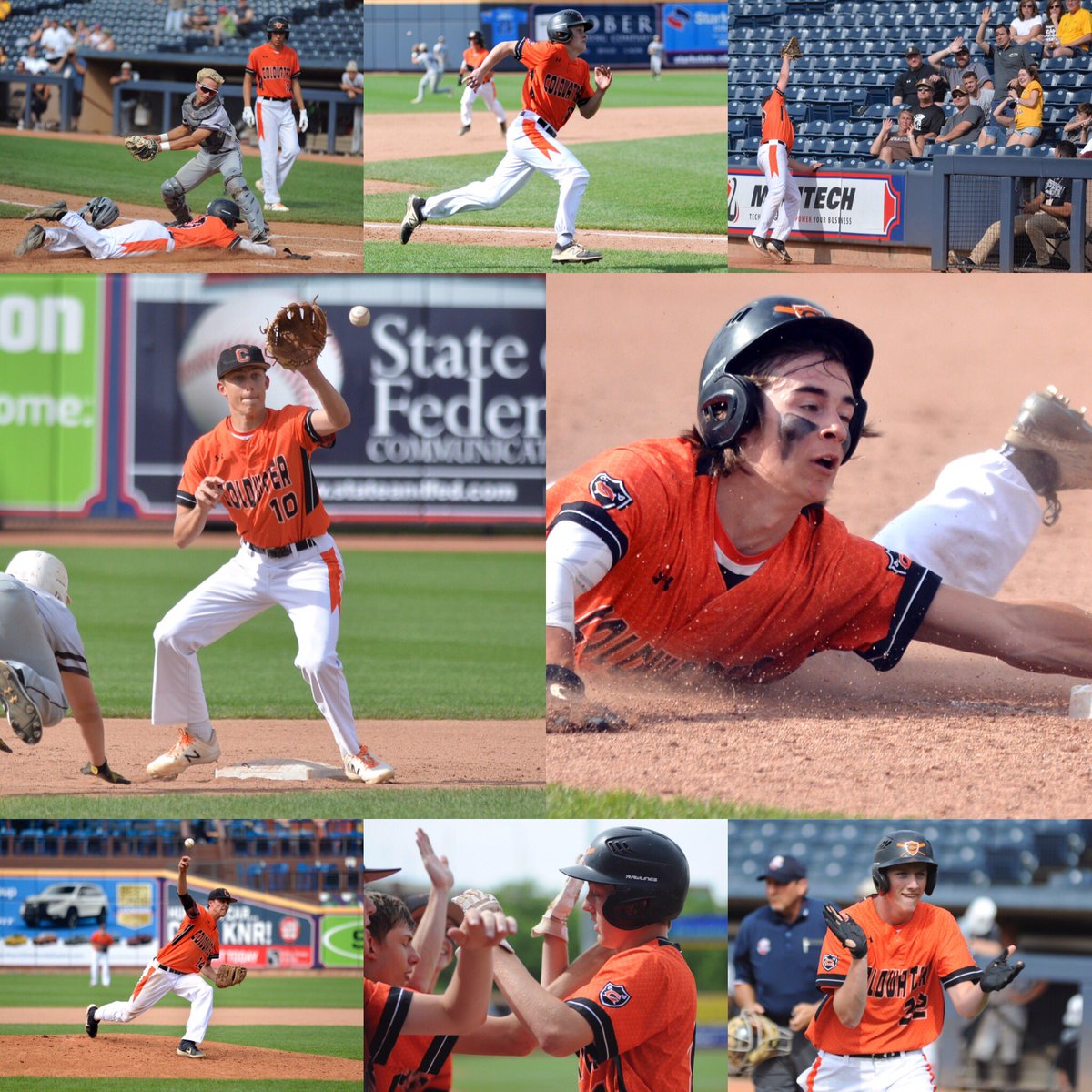 MelogranaPhoto's tweet photo. Coldwater defeated Roger Bacon, 12-7, in the Division III State Semifinals Saturday at Canal Park in Akron. #Colwater #baseball #OSHAA #StateFinals #DailyStandard #sports #DailyStandardSports https://t.co/LMy4bLJLoP