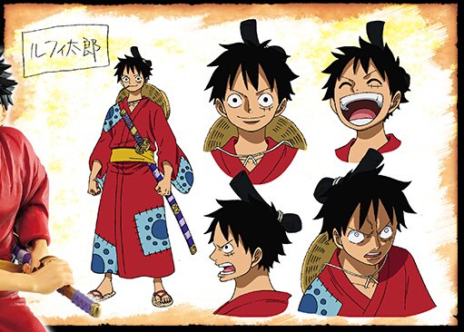 まな アニメ ワノ国 編 ルフィ ゾロの設定画 T Co Jmeu0v0o8n Onepiece ワンピース