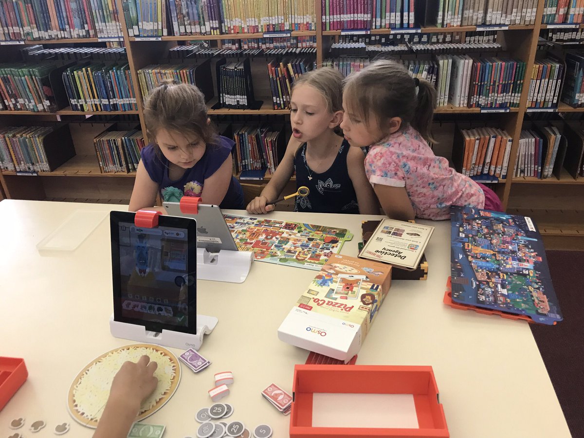 We love OSMO, having fun with Pizza Co and Detective Agency