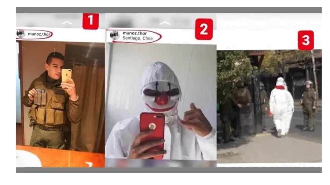 Inventos de la izquierda y de la juventud delincuente <a href="/joseantoniokast/">José Antonio Kast Rist 🖐️🇨🇱</a> @andreschadwickp <a href="/sebastianpinera/">Sebastian Piñera</a> ahí estan los pacos <a href="/Carabdechile/">Carabineros de Chile</a>  mintiendo nuevamente y criminalizando las luchas sociales