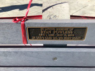 In May 2015 Ryan Powless was tragically killed by an impaired driver travelling the wrong way on Highway 403.  Today MADD Hamilton had the honour of presenting a Memorial bench in his memory at the Chedoke Stairs.  RIP Ryan.  <a href="/maddcanada/">MADD Canada</a>