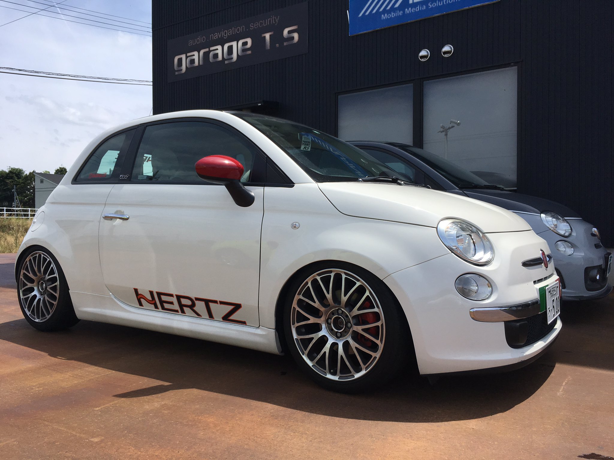 Noise Twitter पर ラルグス車高調セット完了 この車高でもアバルトより乗り心地良い Largus T Co Mznthjatts Twitter