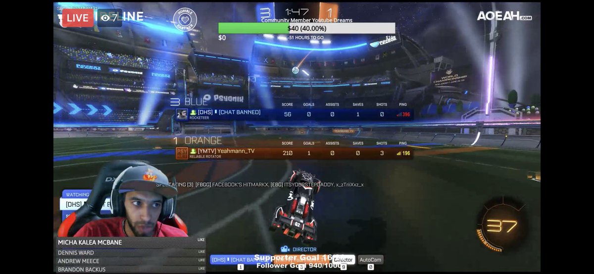 hitmarkx's tweet photo. Viewer stream! Viewers play games with #Hitmarkx #RocketLeague https://t.co/PFGX2l70Ha https://t.co/khC4aHGyBA