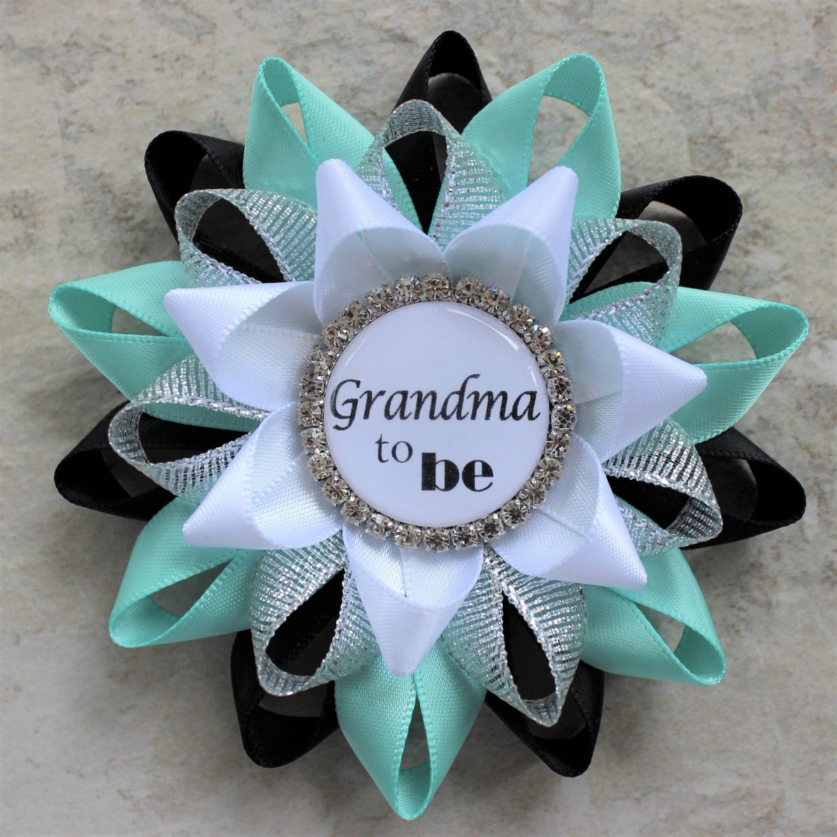 Aqua Baby Shower Decorations Boy Baby Shower Personalized Pins