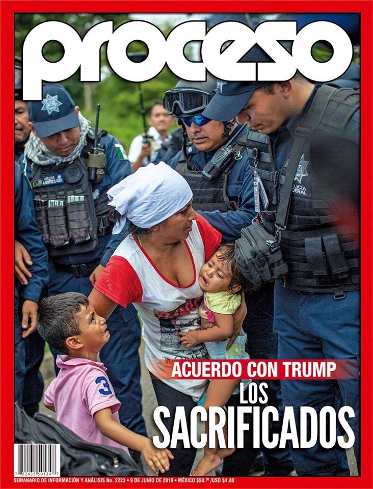 El mundo al revés. 
La izquierda militarizando la frontera sur. La izquierda convirtiendo a México en policía de Trump. La izquierda criminalizando a los migrantes. La izquierda convirtiendo a México en patio trasero. La izquierda minando el Estado laico. ¿Cuál izquierda?
