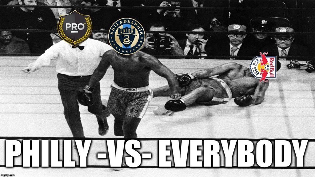 FatherOfBen's tweet photo. @Sean_Brace @NewYorkRedBulls That’s how they deserve to celebrate the end of #PhillyIndifferenceWeek https://t.co/byigEmHiJH #PhillyVsEverybody https://t.co/cvUlH41RXU