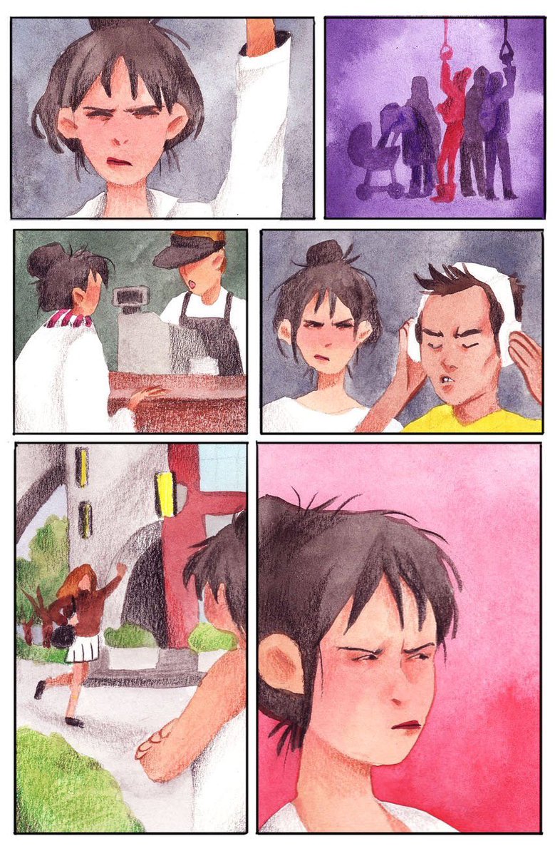 You guys liked Dental Plan so much so let me reshare one of my older comics - EXODUS - A comic about the little stresses in life getting to your insides...literally. WARNING: gore ✌🏼❤️ EXODUS by Joy San - a thread 1 of 4