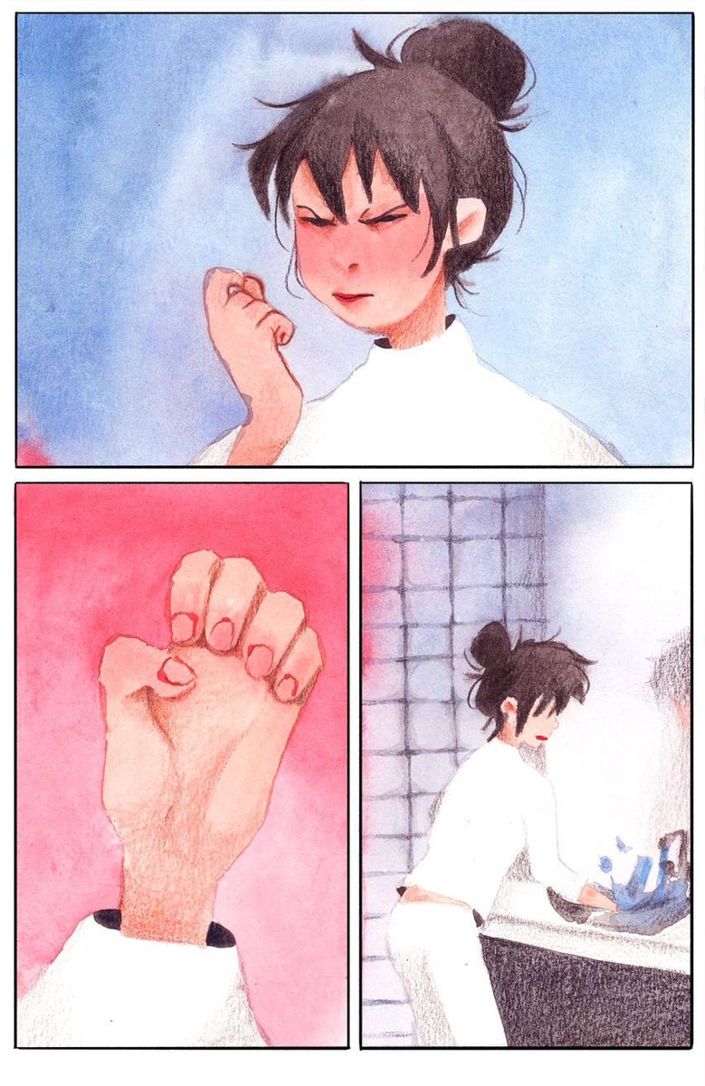 You guys liked Dental Plan so much so let me reshare one of my older comics - EXODUS - A comic about the little stresses in life getting to your insides...literally. WARNING: gore ✌🏼❤️ EXODUS by Joy San - a thread 1 of 4