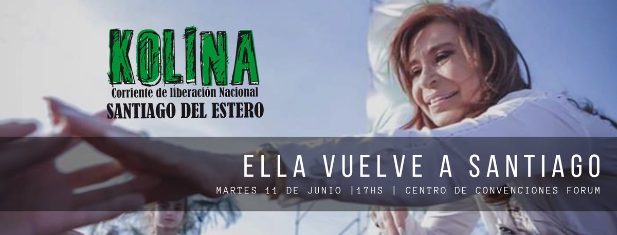 KolinaSgo's tweet image. Este Martes 11 Kolina Santiago recibe con mucho amor y color a @CFKArgentina.

#BienvenidaCFK