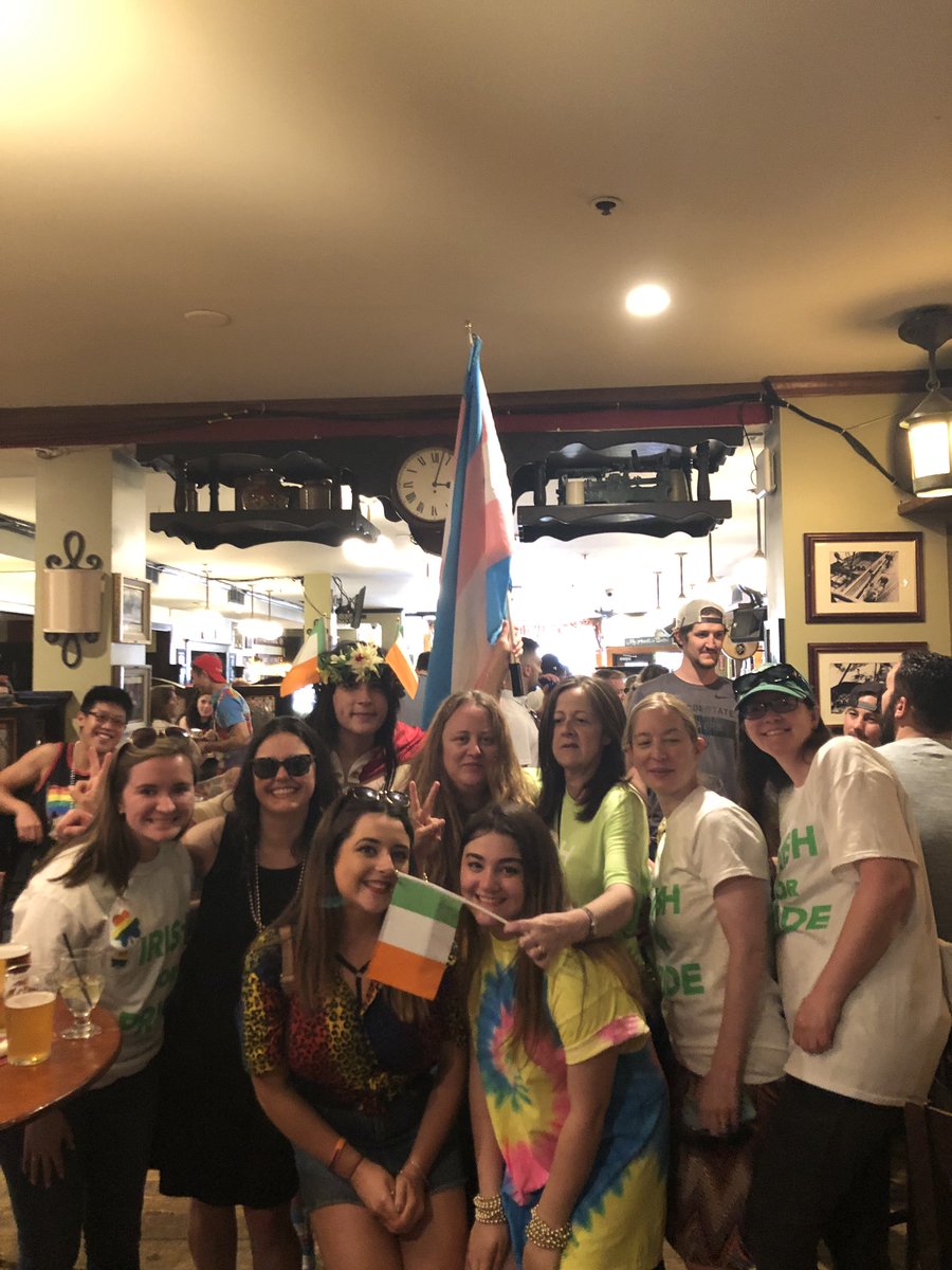 CharitableIrish's tweet photo. Such a happy #IrishForPride @IrelandBoston @iiicwellness โ๏ธ๐ณ๏ธโ๐ https://t.co/xLFdeSzZOx