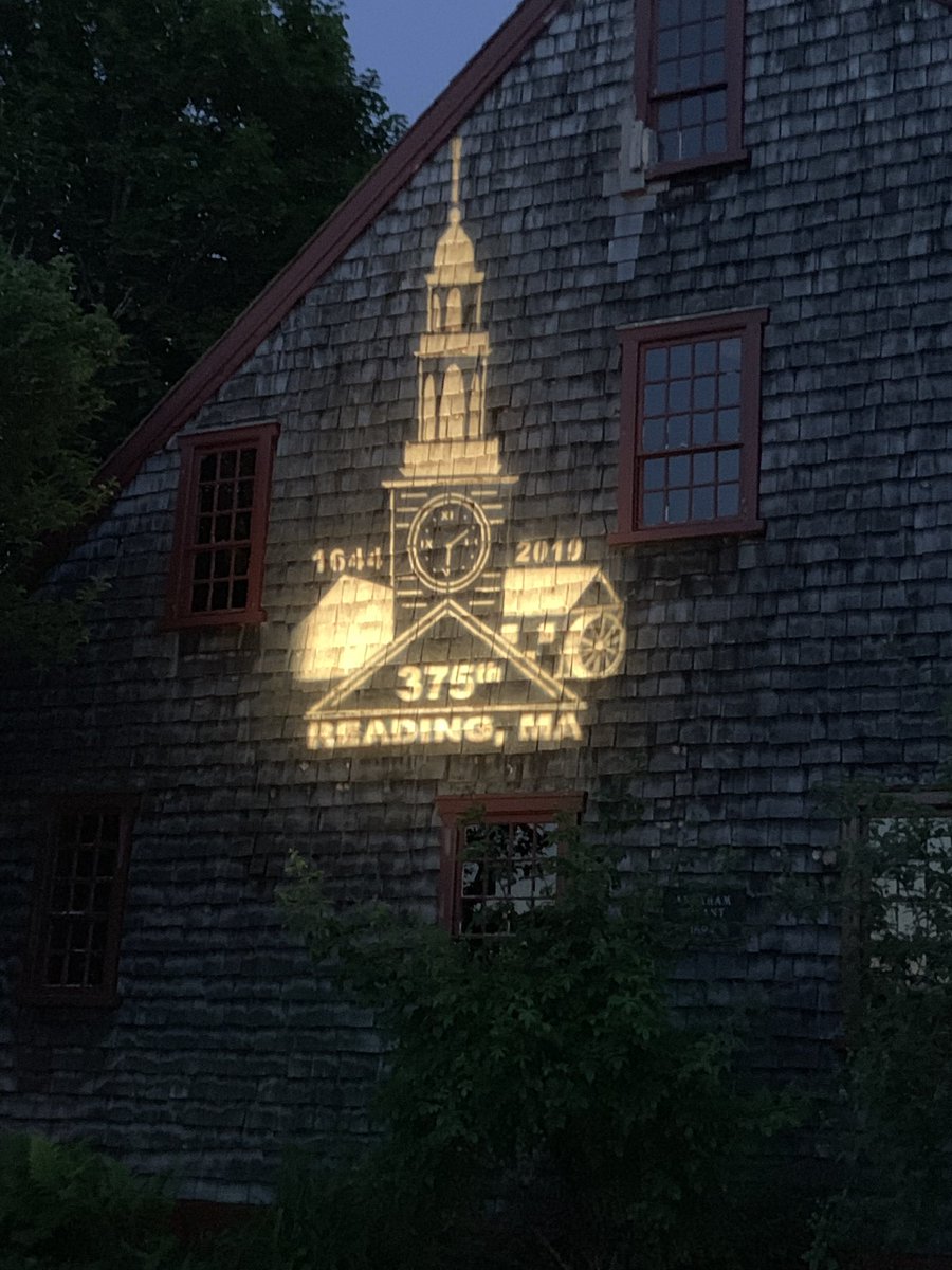 cmkelleyteach's tweet photo. Thank you Reading 375 Committee for a spectacular evening #happybirthdayreadingma #reading375 https://t.co/lcsiln2l2A