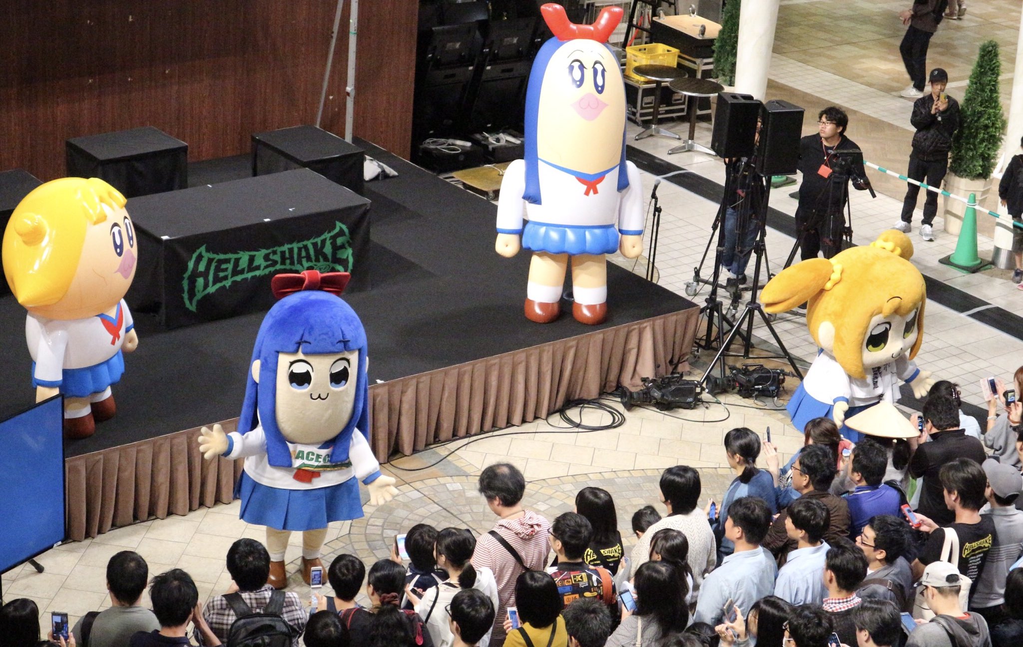 트위터의 Umabi 님 Jra ポプテピピック 東京競馬場スペシャルイベントを開催 ポプ子とピピ美が来場中 T Co Ofmzhwd09f うまび ポプテピ記念２