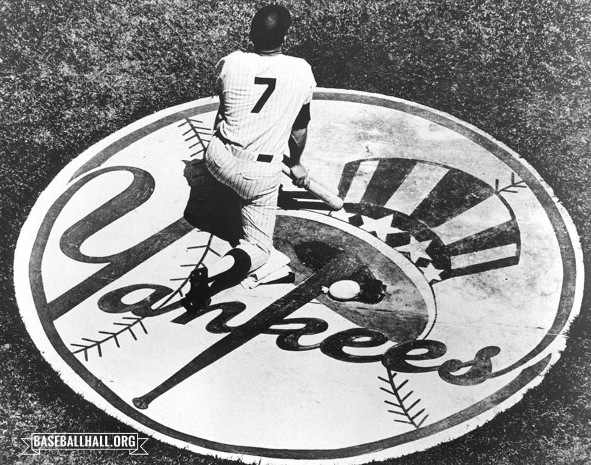 baseballhall's tweet photo. 50 years ago today the @yankees officially retired number 7 on Mickey Mantle Day. https://t.co/6VCaX0rOvO https://t.co/go6v4S22F2