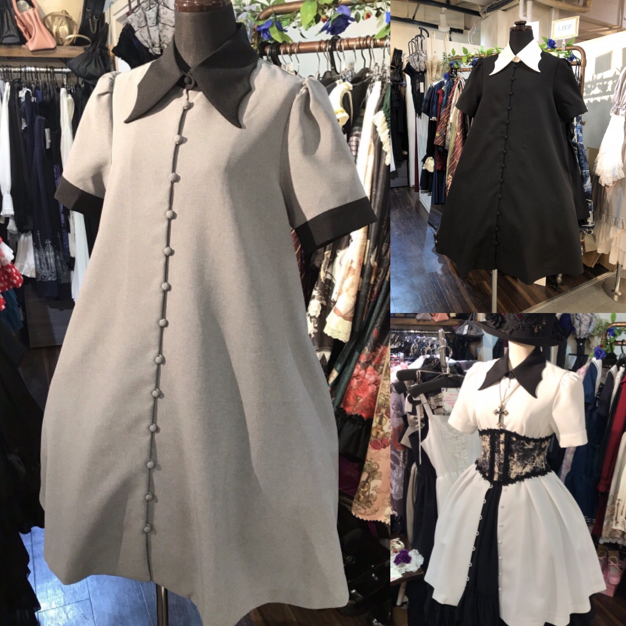 Sheglitシェグリット nightmare ショートスリーブワンピース