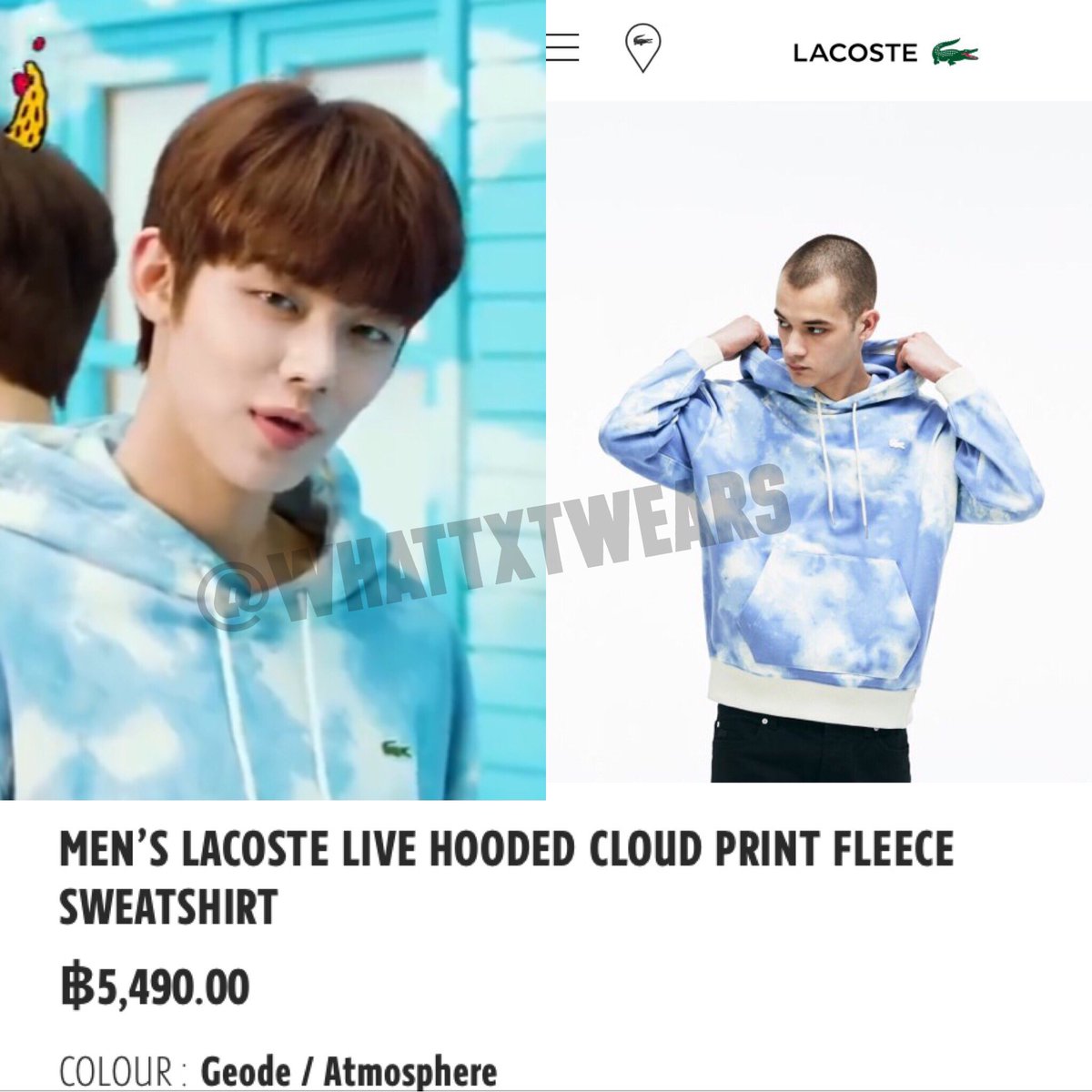 lacoste cloud hoodie