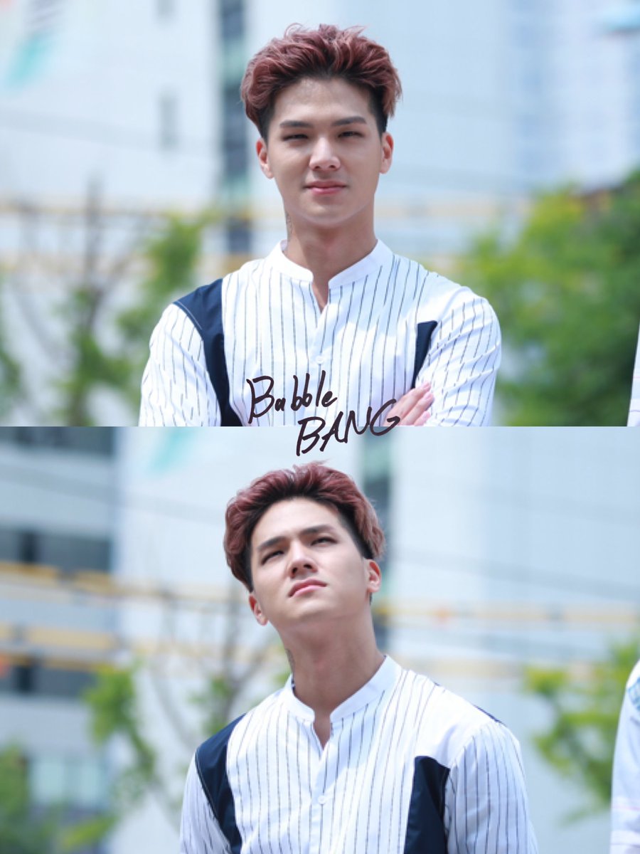 bubbleBANG_'s tweet photo. 190609 인기가요 미니팬미팅 #틴탑 #캡 #방민수 #DEARN9NE #Run_Away https://t.co/twcr6NYnod