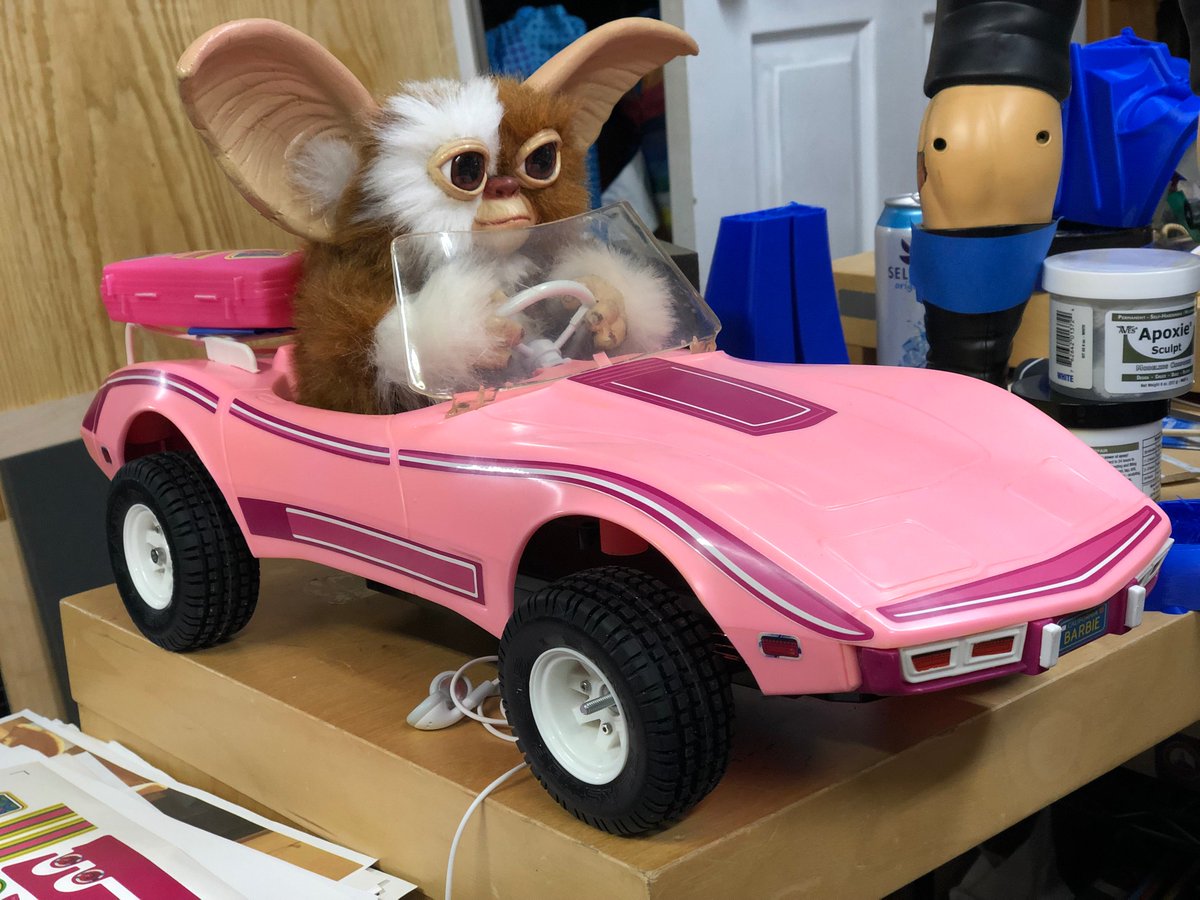 グレムリン」ギズモの人形はいっぱいあるけど、ギズモが乗った