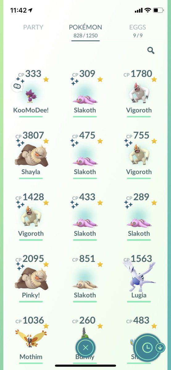 TLee863's tweet photo. 8 Of Those Today And Also A New ShinyBuddy #TrainerTim #PokemonGO https://t.co/pHXYMHqpy8