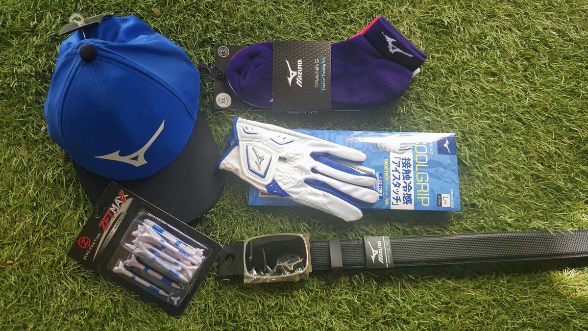 HamoniGolf's tweet photo. Get your #summer #golf essentials from our #ProShop!
#mizuno #cap #glove #belt #tee #socks https://t.co/q7K10s4JxT