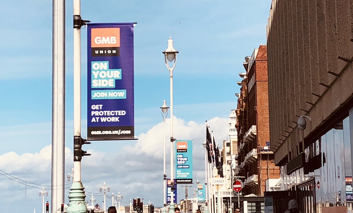 RehanaAzam's tweet photo. @GMB_union comms team done an amazing job again on all the branding for #GMB19 👏👏 Alex, John, Jon, Lauren, Jack &amp; #GMBTeam https://t.co/VAohmRv1Cg