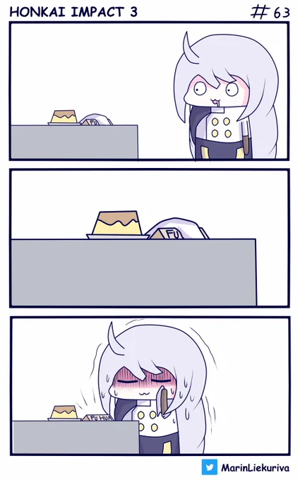 master steal pudding, can't steal this pudding.

#HonkaiImpact3 #HonkaiImpact3rd 