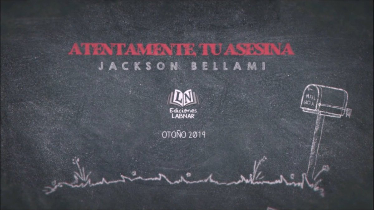 EdicionesLabnar's tweet photo. ¡Buenos días!
Así apareció ayer #JacksonBellami en el #LabnarDay.

Lo hizo para recordar que la revolución de los nombres sigue viva.
Y... ¡para presentarnos su próxima novela!: ATENTAMENTE, TU ASESINA.
😱😱😱
Con su #booktrailer❤️
Y fue maravilloso.
⬇️ https://t.co/AOmv9ZggDE