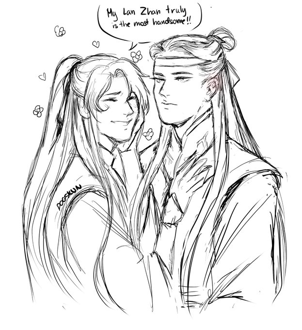 "Whoa Lan Wangji your heartbeat is going a mile a minute!! Hahahahahaahah!"
#MDZS #MoDaoZuShi #魔道祖师 #wangxian 