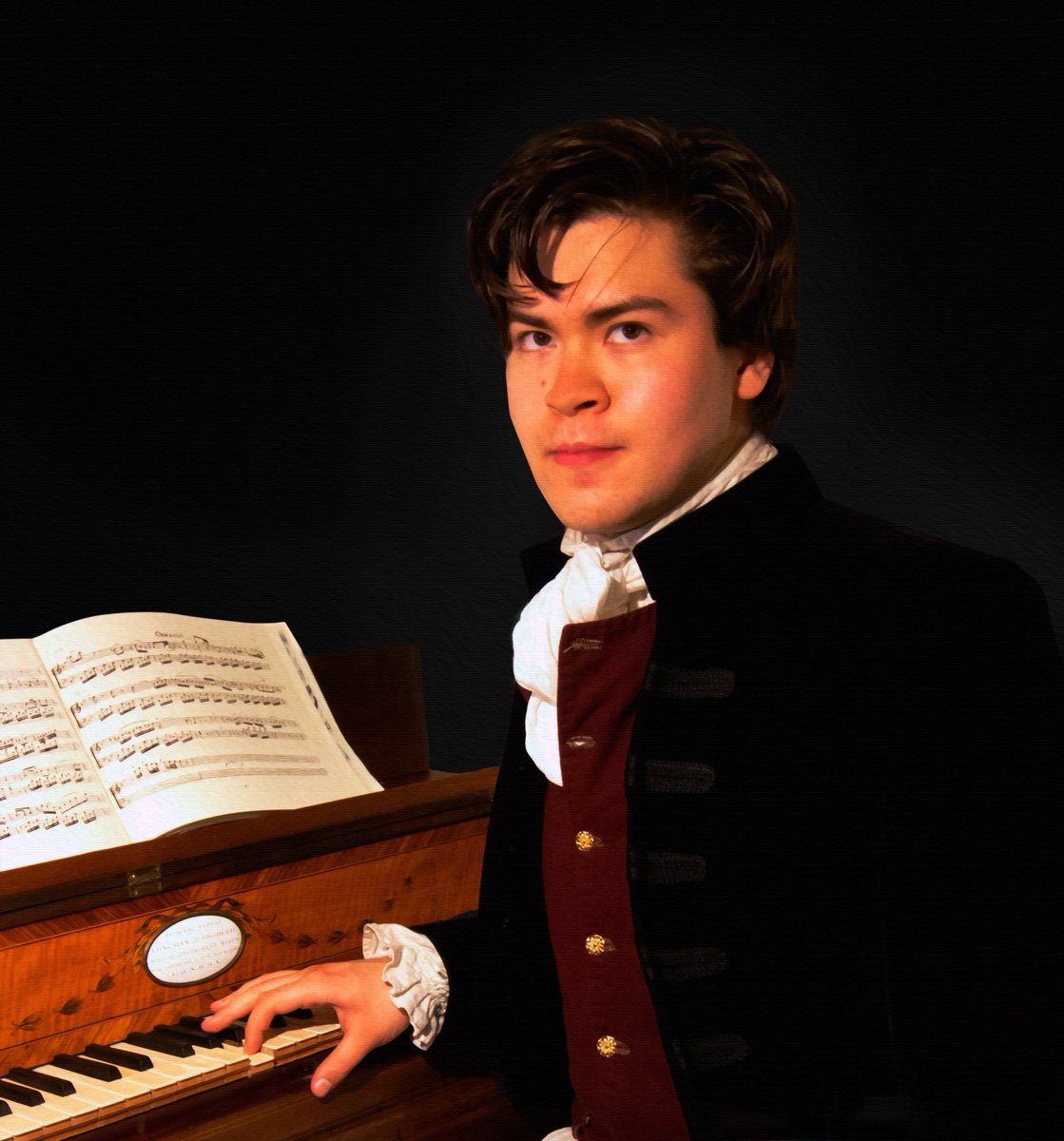 Vanmiddag in het Muziek Museum in Zutphen: Anders Muskens. Op een originele Heilmann fortepiano uit 1790 speelt hij werken van Mozart, Haydn, C.Ph.E. Bach, Marianna von Auenbrugger en een eigen compositie.