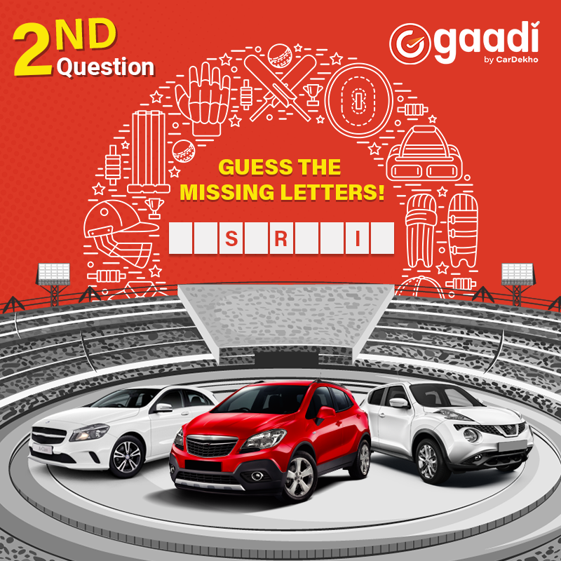 gaadi's tweet image. Guess the country that has won the maximum number of Cricket World Cups and win a gift voucher worth Rs. 500! Leave your answers in the comment section below. #GaadiHaiNa #ContestAlert #Question2 
*T&amp;amp;C Apply