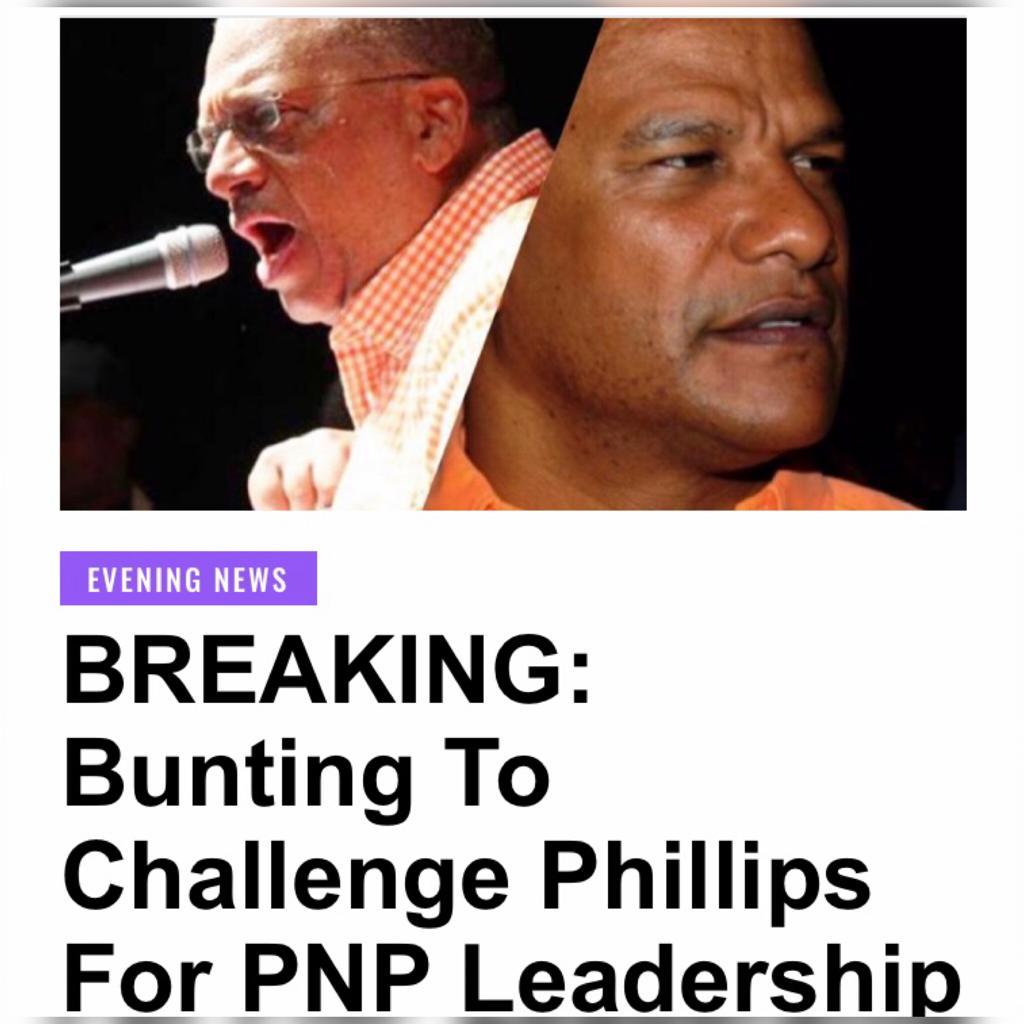 AbkaFitzHenley's tweet image. BREAKING: @Nationwideradio can first confirm that Central Manchester MP and former PNP General Secretary, @PeterBuntingMP is challenging @DrPeterPhillips for the presidency of the 81-year-old People's National Party (PNP). An announcement from Bunting is reportedly imminent.