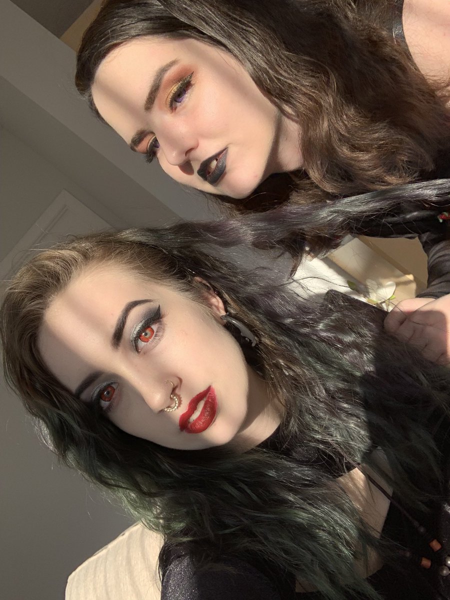cksilverleaf's tweet photo. @AnxiousCrows and I channeled @erikaishii for pride https://t.co/OlQUUJpUtx