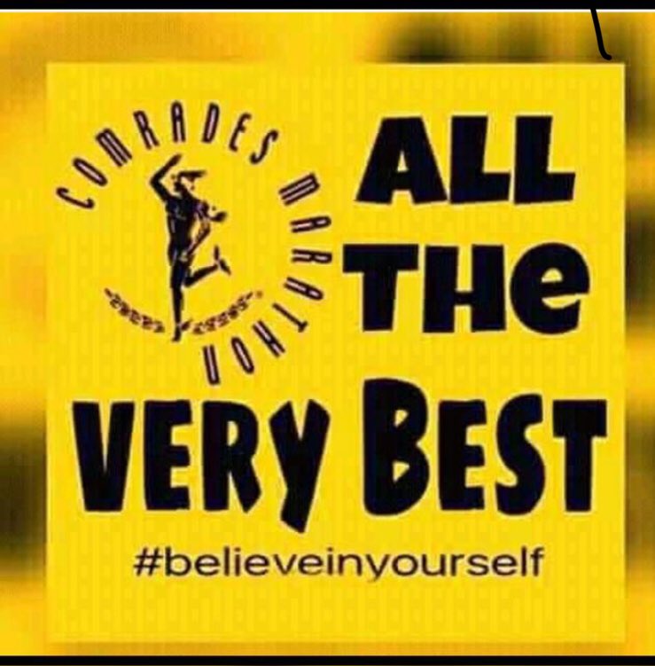Nonos_M3's tweet photo. All the best @Wacrunners @VuthaAC @aerobics4all #ComradesMarathon2019 https://t.co/oDMgU5zijG