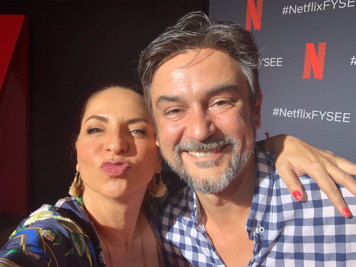 klavysh's tweet photo. What a great day! What an amazing show!!! Thank you @TelevisionAcad and @netflix #kominskymethod @chucklorre #chucklorre and how lovely to see friends! @RealVFalcon from amazing @Room104HBO @CostaRonin from @TheAmericansFX and @imNikita from @hbo_barry !! @IceAudience @MomCBS https://t.co/uRihOhn5lp