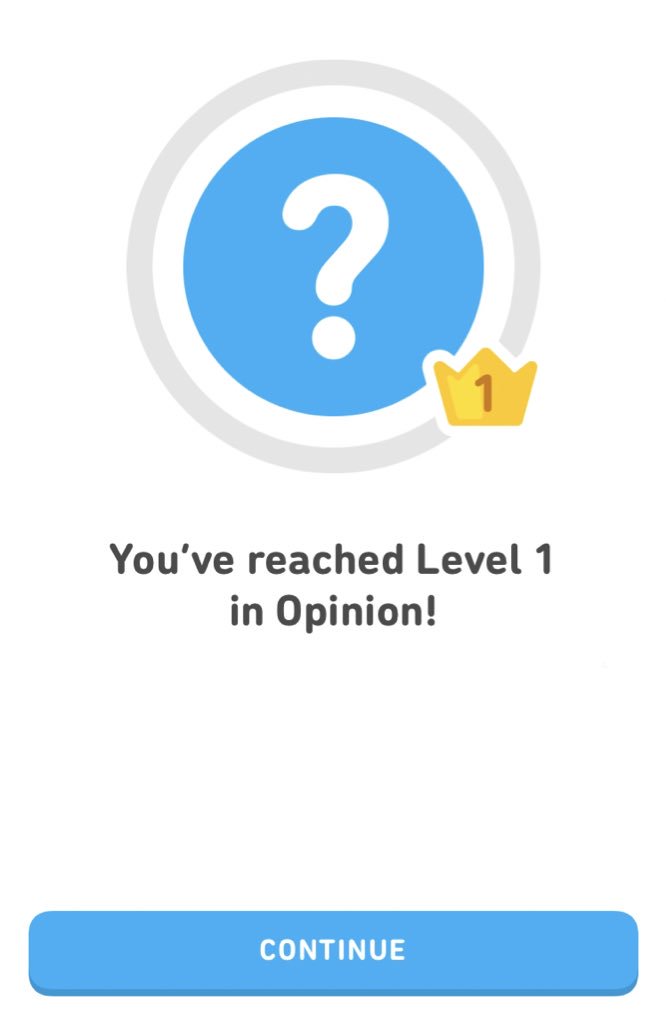 ericmariedavid's tweet photo. Duolingo, you’ve reached level 9000 in condescension. https://t.co/Y3oXHxCvOV